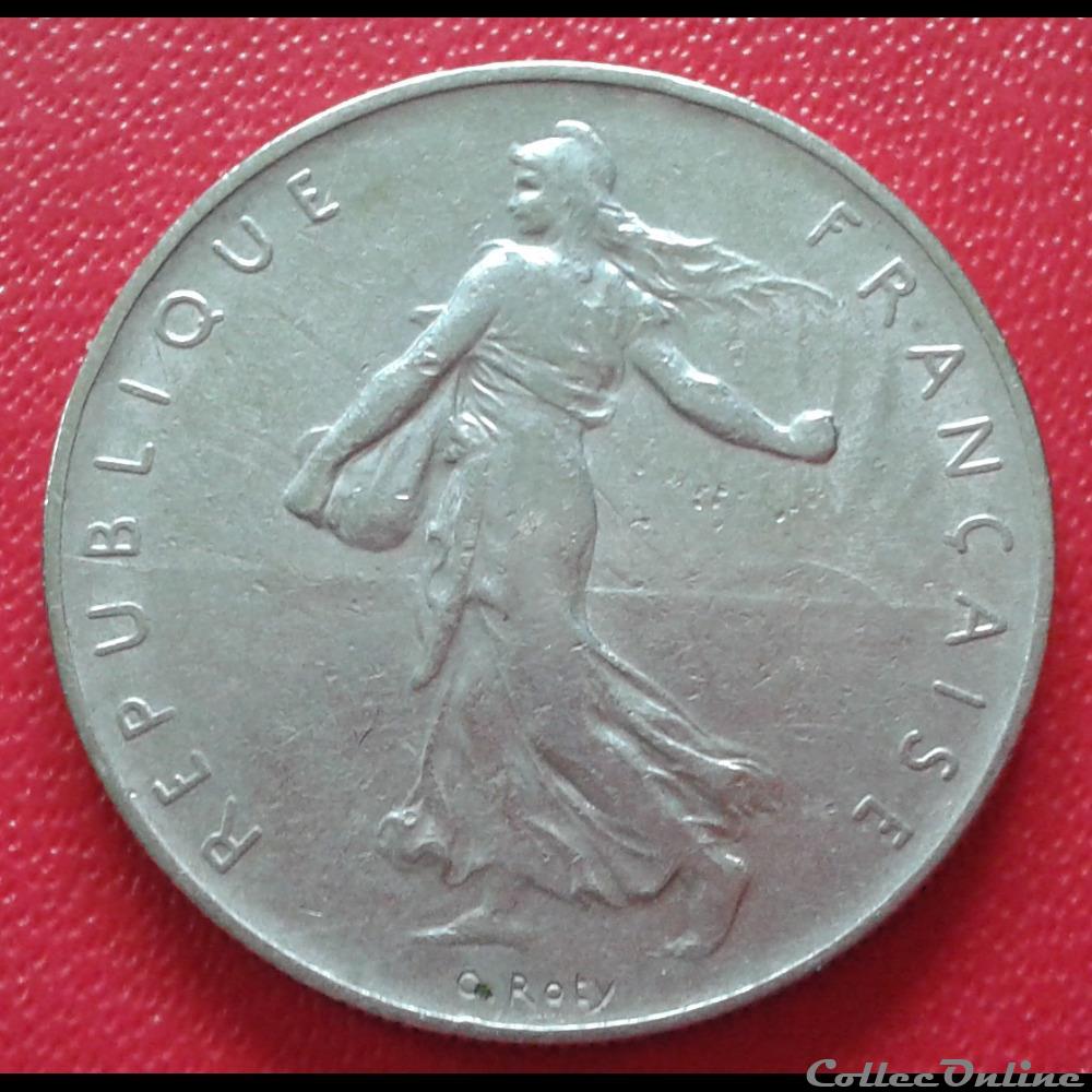 1960 - 1 franc monnaies france modernes 1960 1 franc
