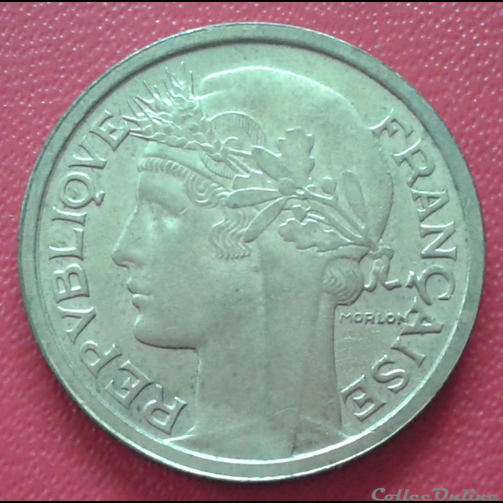 1938 - 1 franc monnaies france modernes 1938 1 franc