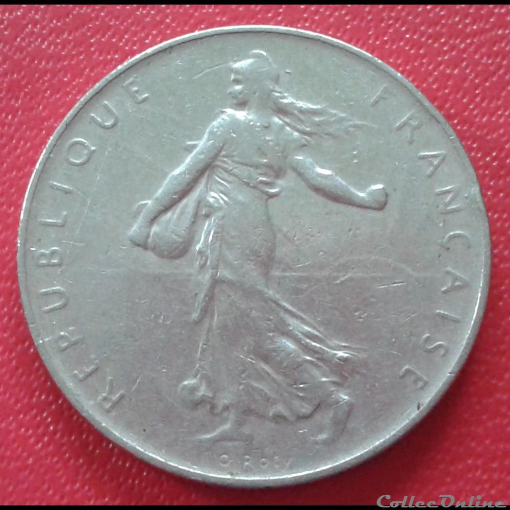 1969 - 1 franc monnaies france modernes 1969 1 franc