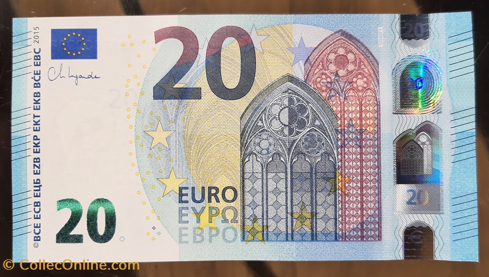 billets france 20 euros 2015 e001e4 880088
