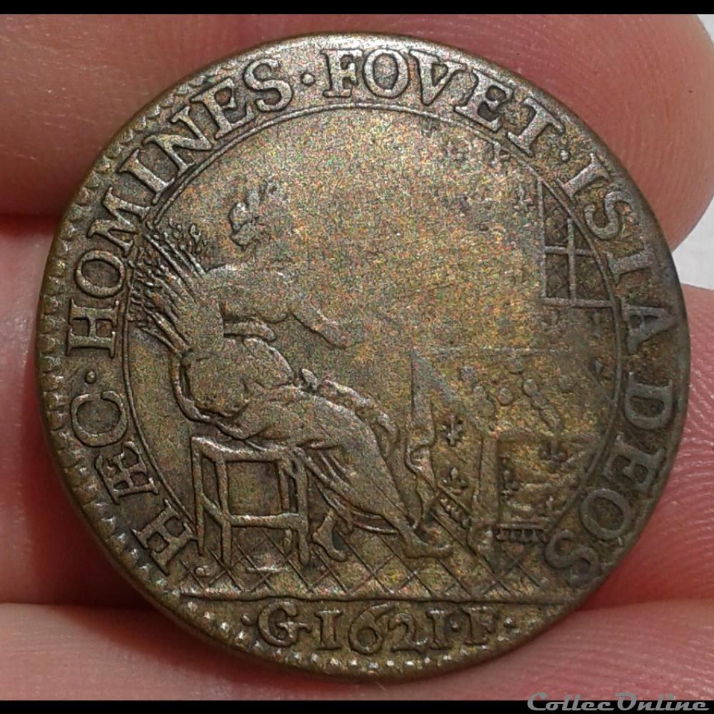 monnaie mereaux jeton louis xiii chambre aux deniers