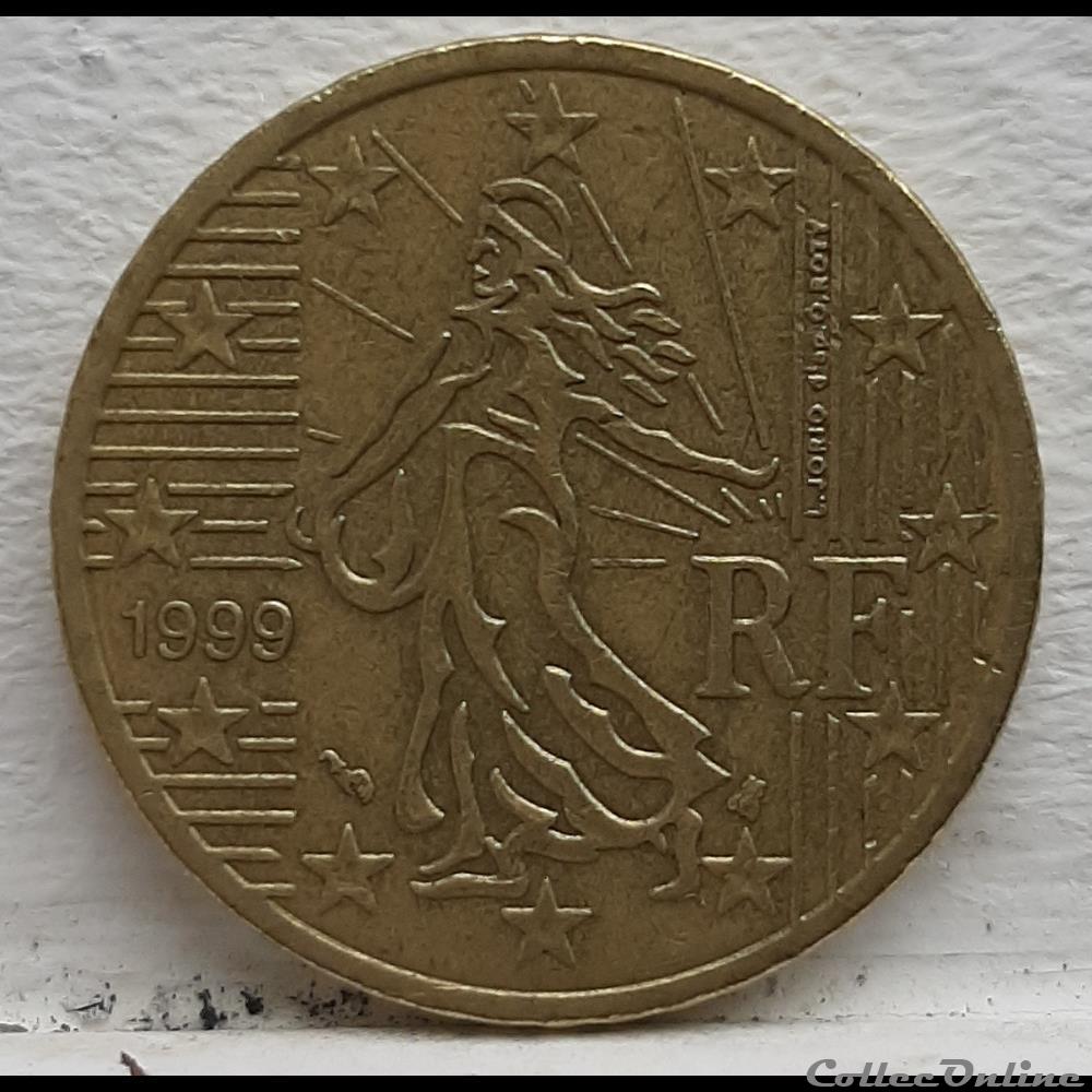 monnaie euro france 1999 50 cents