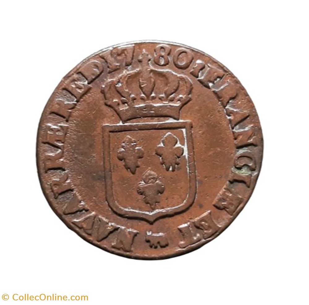 monnaies europe medievale france royales 1788 sol du bearn louis xvi