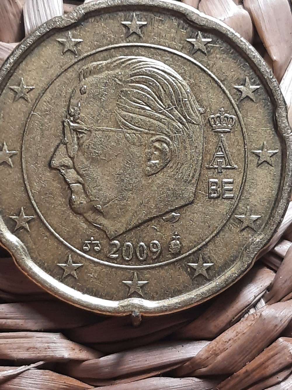 monnaies euros a belgique 20 cents 2009