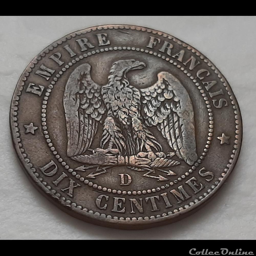 1854 D monnaie france a moderne 1854 d