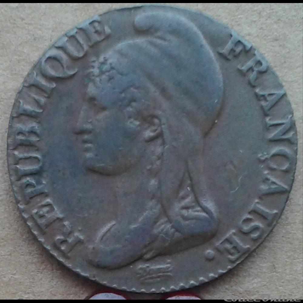 monnaies monde france 1795 96 an 4 a 5 centimes petit module