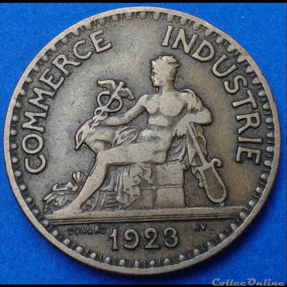 2F 1923 - DOMARD NV. monnaie france moderne 2f 1923 domard nv
