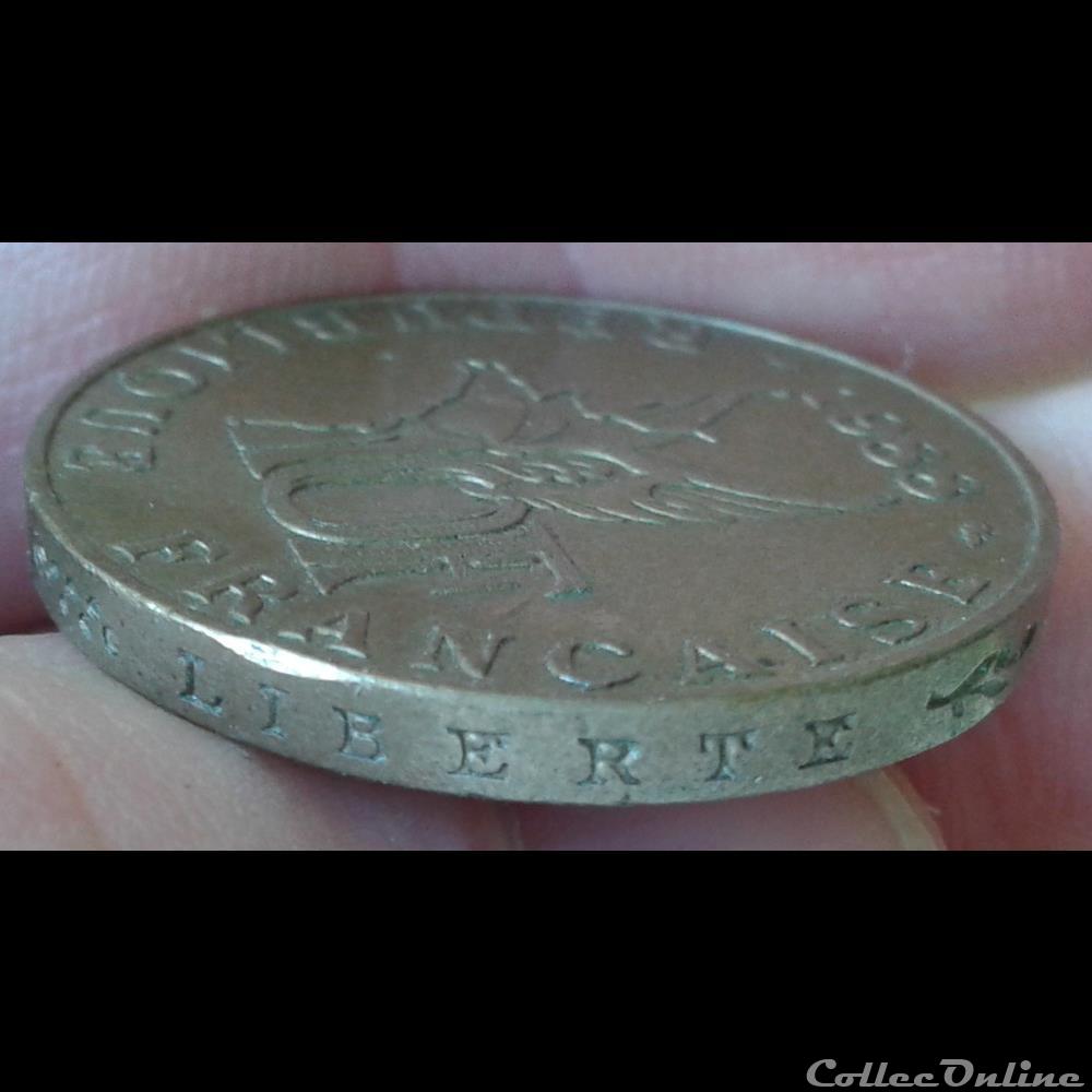 1988 - tranche B - Commémo 3 monnaie france moderne 1988 tranche b commemo