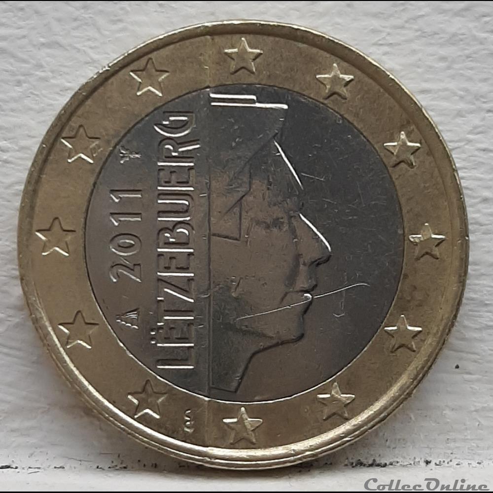 Luxembourg - 2011 - 1 euro monnaie a luxembourg 2011 1 euro