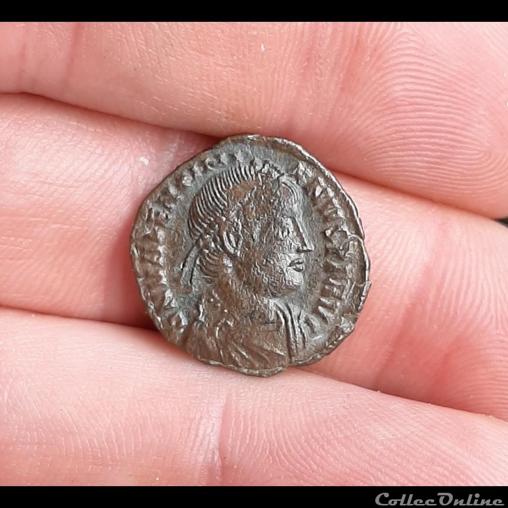 364/455 - VALENTINIENS ET THEODOSIENS - VALENTINIEN Ier - Nummus 4 monnaies antiques av jc ap romaines republicaines imperiales 364 455 valentiniens et theodosiens valentinien ier nummus