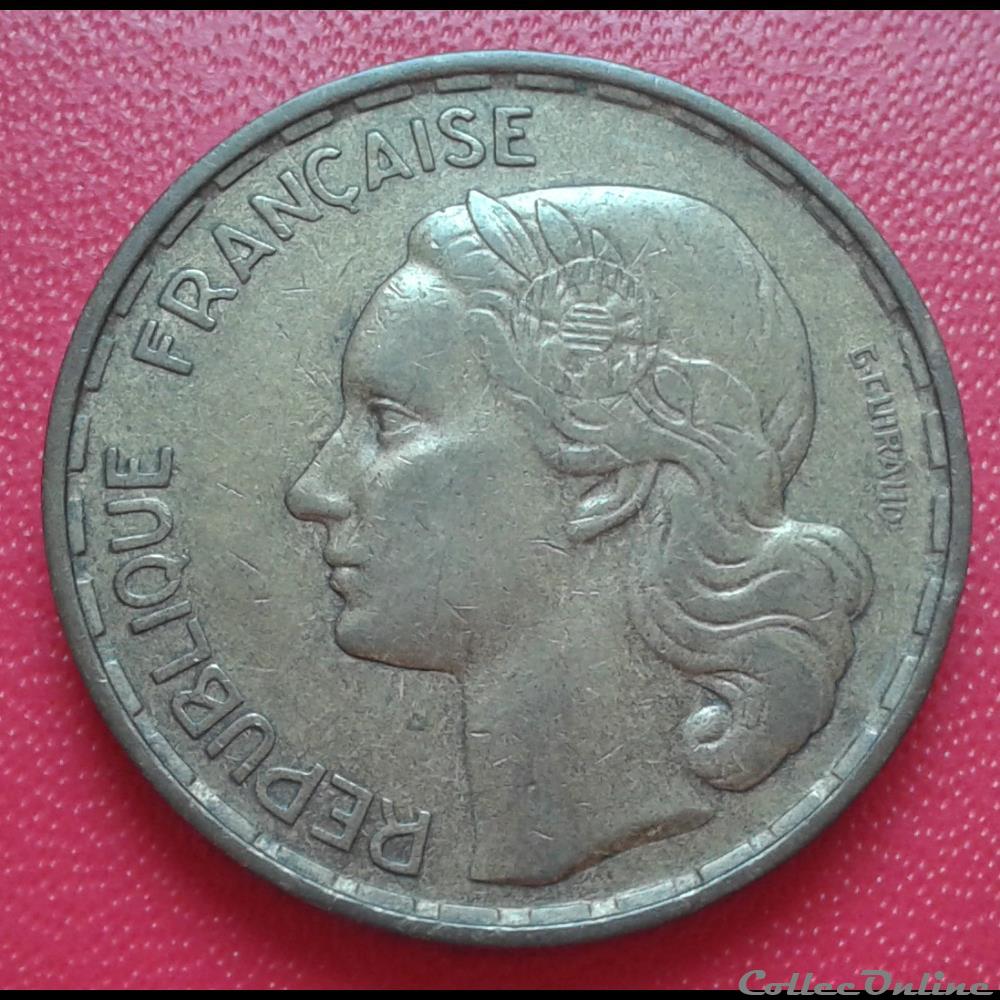1951 - 50 francs monnaies france modernes 1951 50 francs