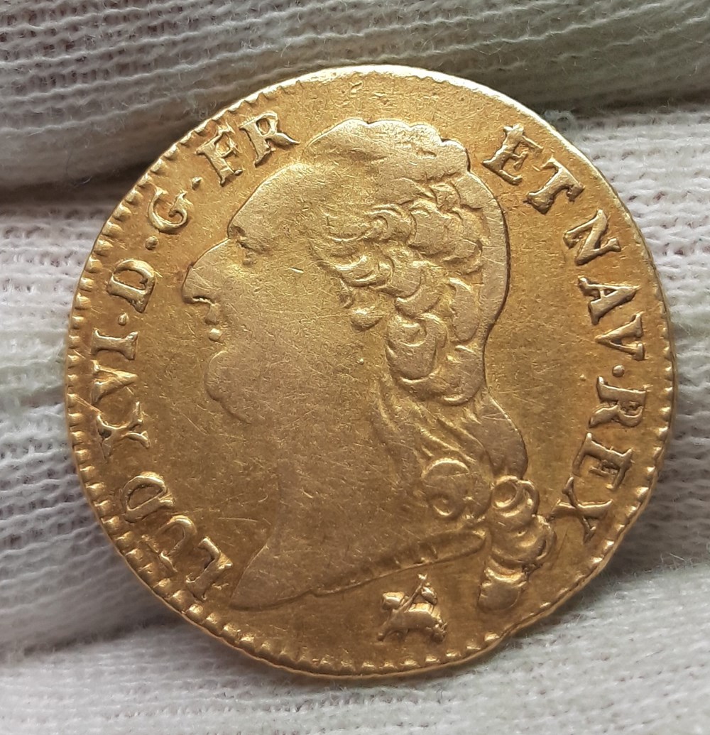 1788 - Louis d'or monnaies europe medievale a france royales 1788 louis or