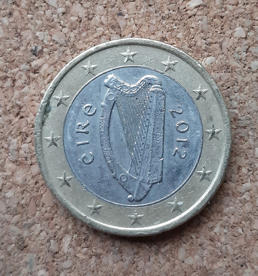 monnaies euros irlande 1 euro 2012