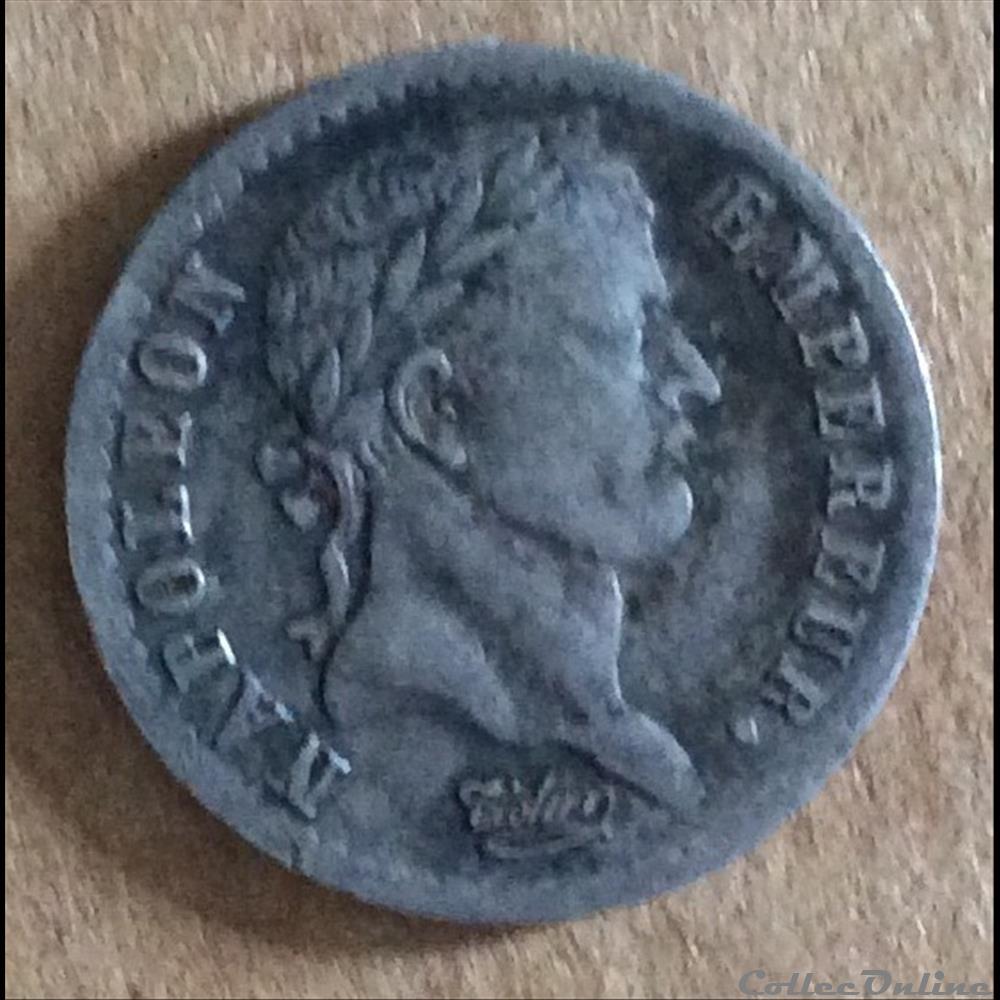 1810 - Napoléon - 1/2 Franc monnaies monde france 1810 napoleon 1 2 franc