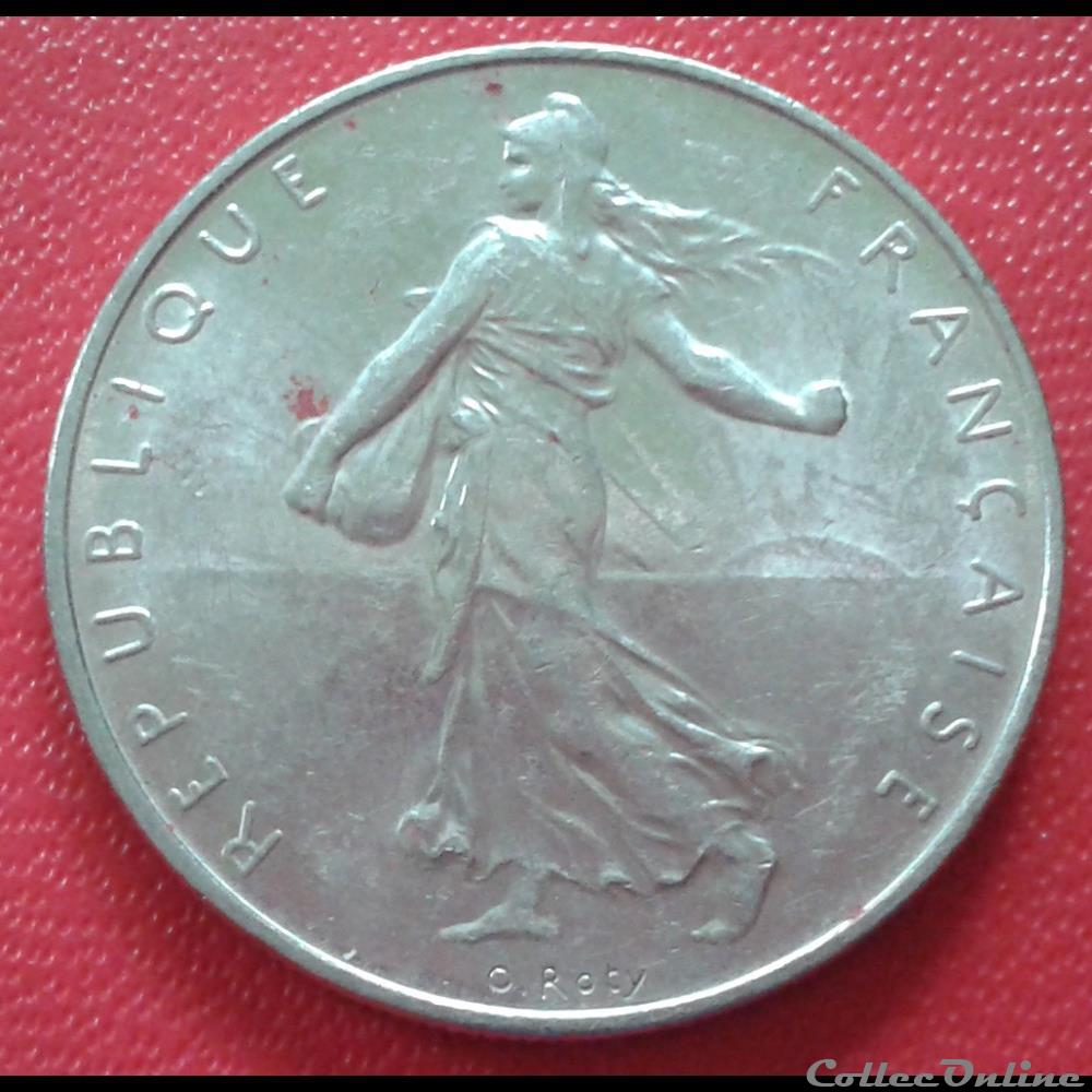 1991 - 1 franc monnaies france modernes 1991 1 franc