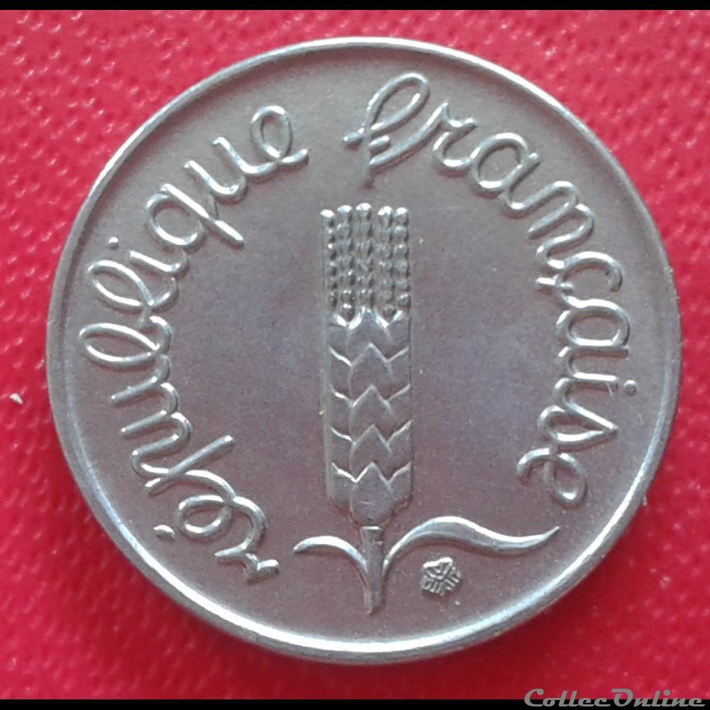 1968 - 1 centime - avers gras monnaies france modernes 1968 1 centime avers gras