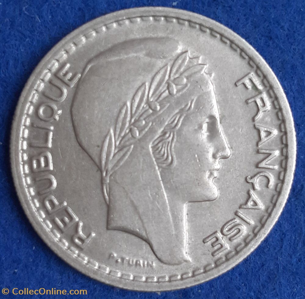1948 B - 10 francs monnaies monde france 1948 b 10 francs