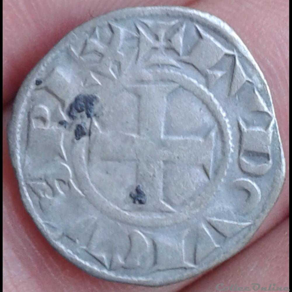 Louis VIII - denier tournois monnaie france royale louis viii denier tournois