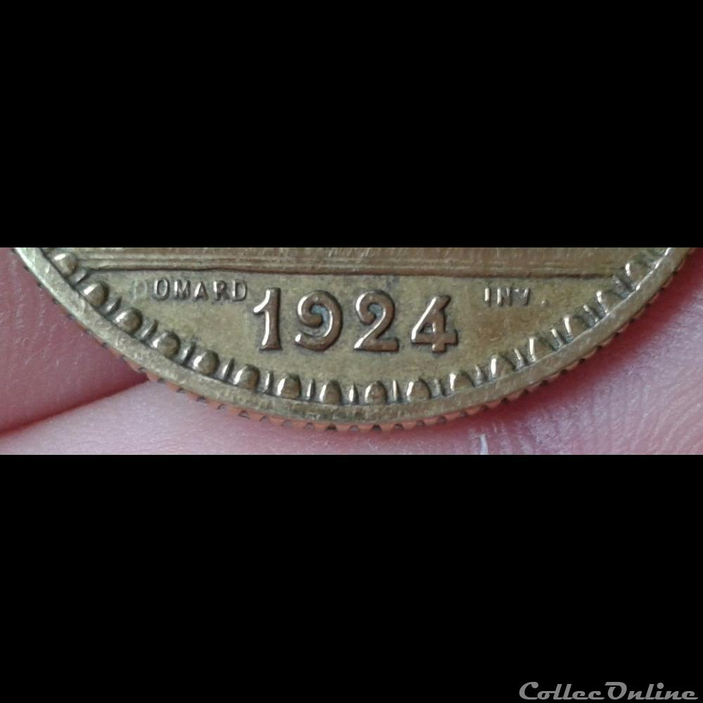 2F 1924 - DOMARD INV. - D faible 4 fermé 2 monnaie france moderne 2f 1924 domard inv d faible 4 ferme