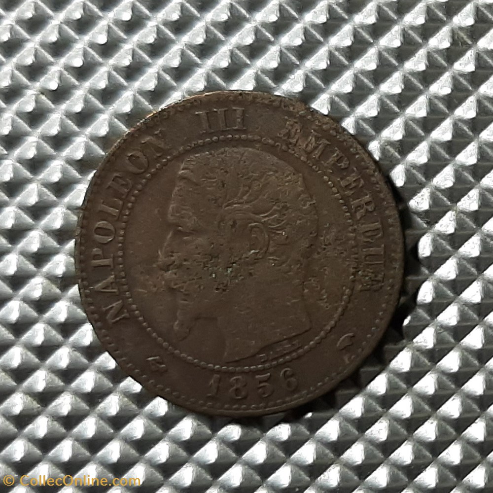 1856 A - 2 centimes monnaie france moderne 1856 a 2 centimes