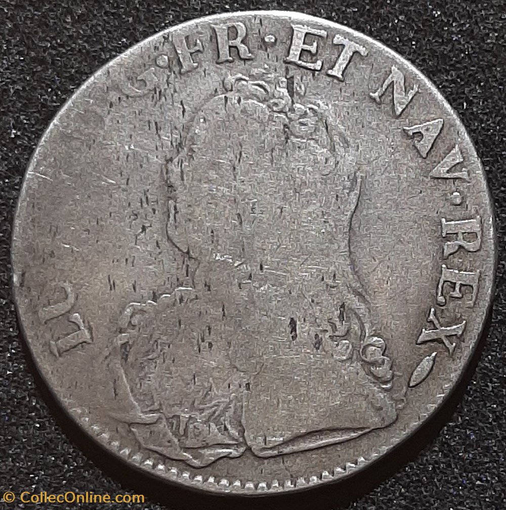 1737 H - Ecu aux branches d'olivier - Louis XV 2 monnaies france royales 1737 h ecu aux branches olivier louis xv
