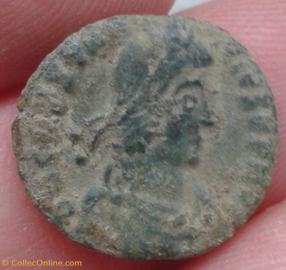 monnaies 306 364 les constantiniens constance ii demi maiorina reduite