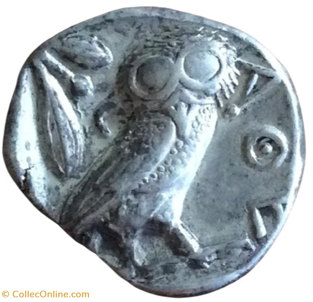 monnaies antiques grecques attique tetradrachme