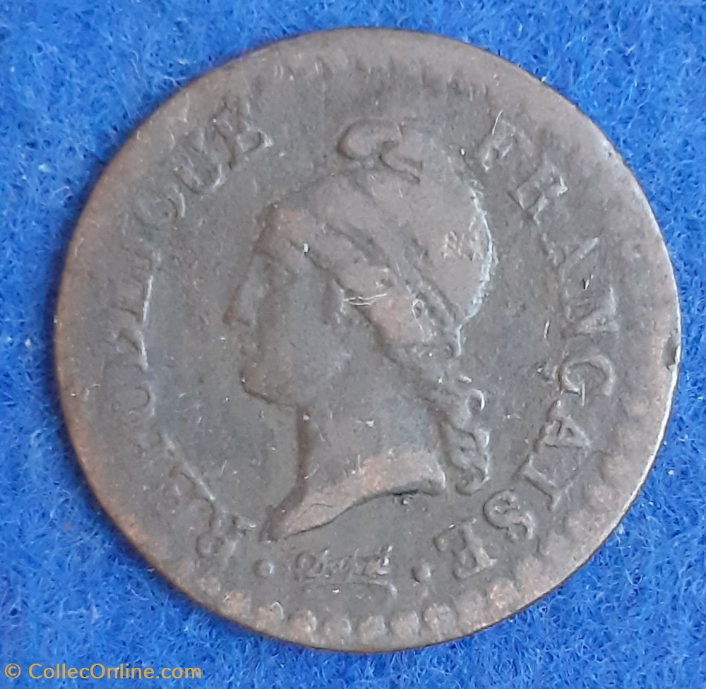 (1797-98) - 1 centime monnaies monde france 1797 98 1 centime