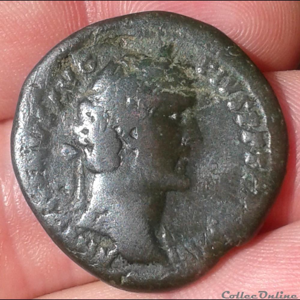 96/192 - ANTONINS - ANTONIN et MARC AURELE - As monnaies antiques av jc ap romaines republicaines imperiales 96 192 antonins antonin et marc aurele as