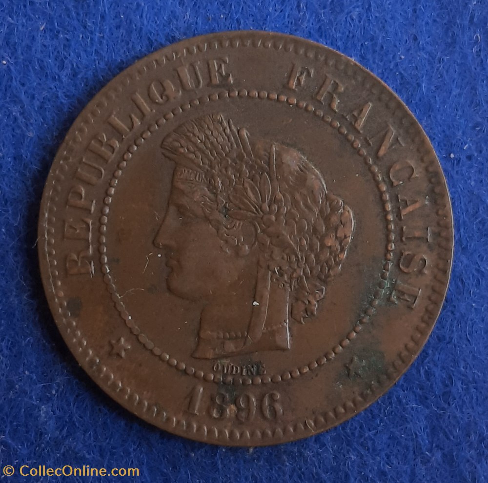 1896 A - 5 centimes - faisceau monnaies monde france 1896 a 5 centimes faisceau