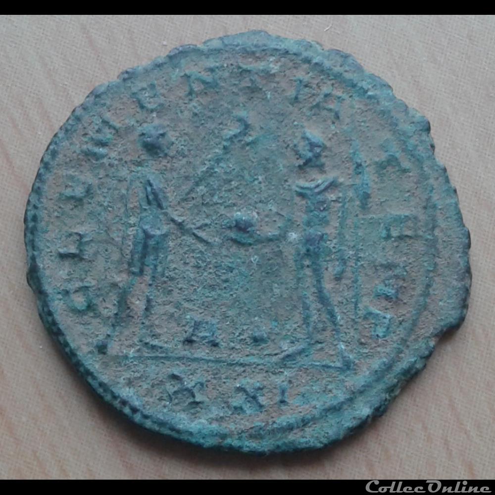 PROBUS - aurelianus - CLEMENTIA TEMP (2) monnaies antiquite av jc ap romaines republicaines imperiales probus aurelianus clementia temp 2