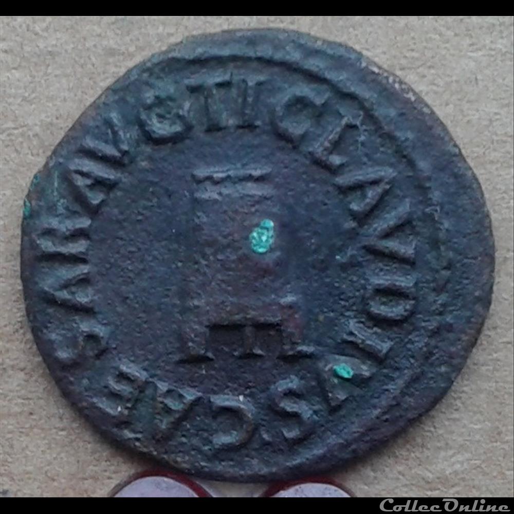 monnaies antiques av jc ap romaines republicaines imperiales 27 69 julio claudiens claude quadrans
