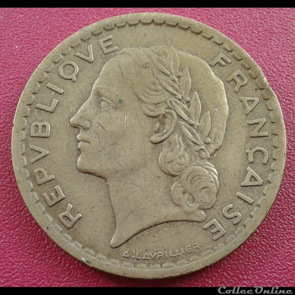 1940 - 5 francs - BR.ALU monnaies monde france 1940 5 francs br alu