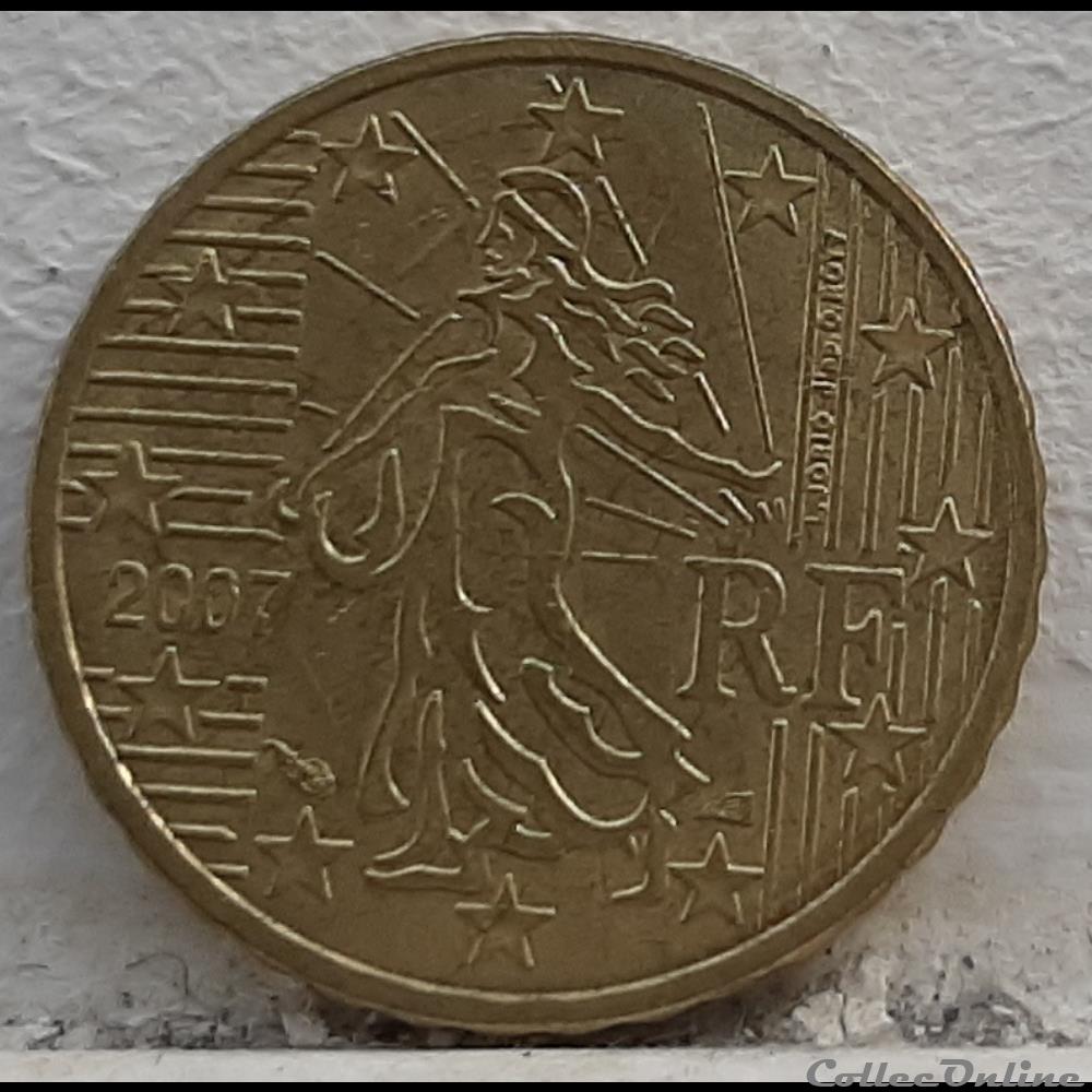 monnaie euro france 2007 10 cents