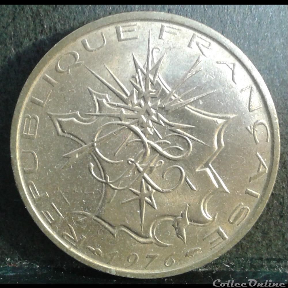 1976 - tranche B monnaie france moderne 1976 tranche b