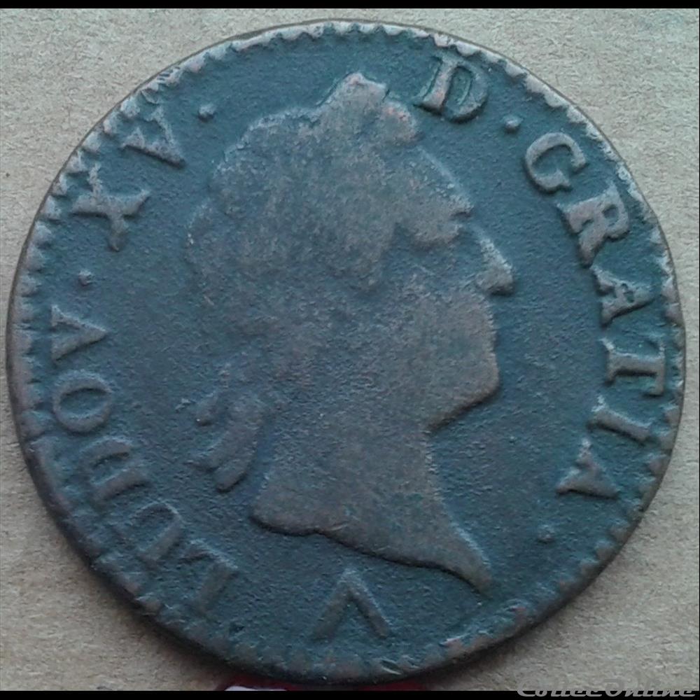 1774 W - Sol à la vieille tête - Louis XV monnaies france 1774 w sol a la vieille tete louis xv