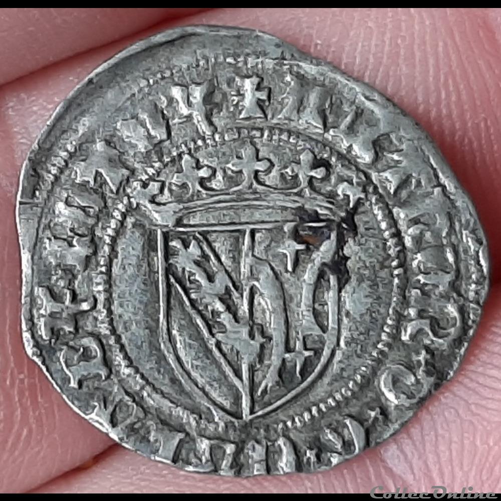 monnaies france feodales duche de lorraine antoine demi gros