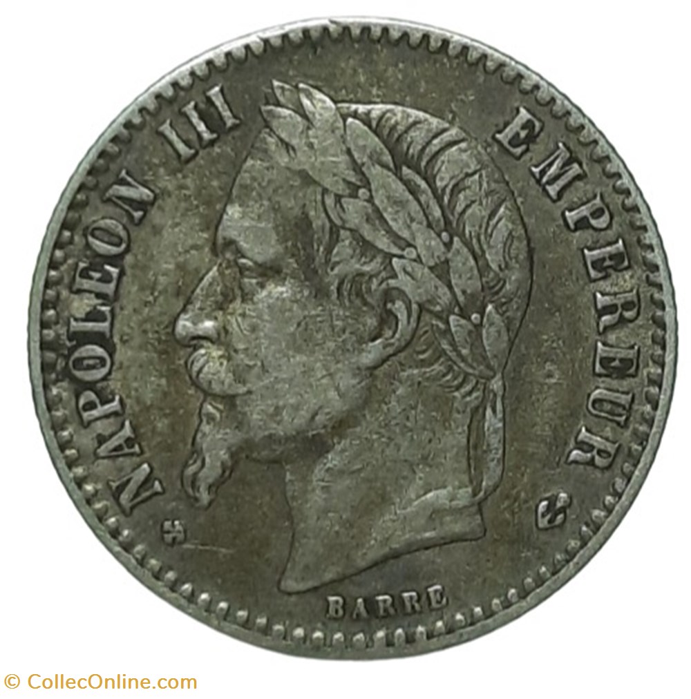 1864 A - 50 centimes monnaies monde france 1864 a 50 centimes