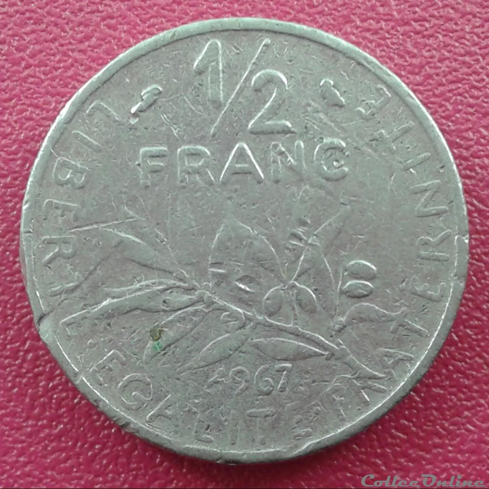 1967 - 50 centimes monnaies monde france 1967 50 centimes