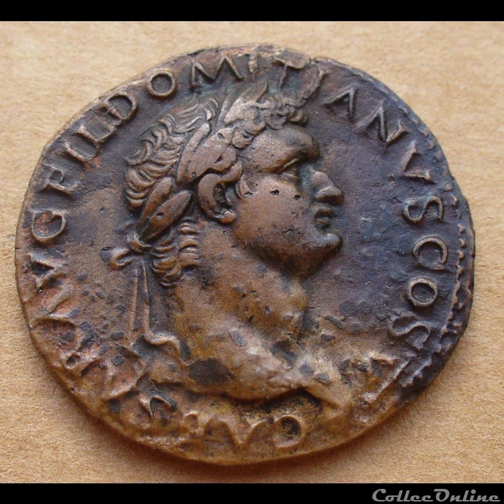 monnaie antique romaine domitien as