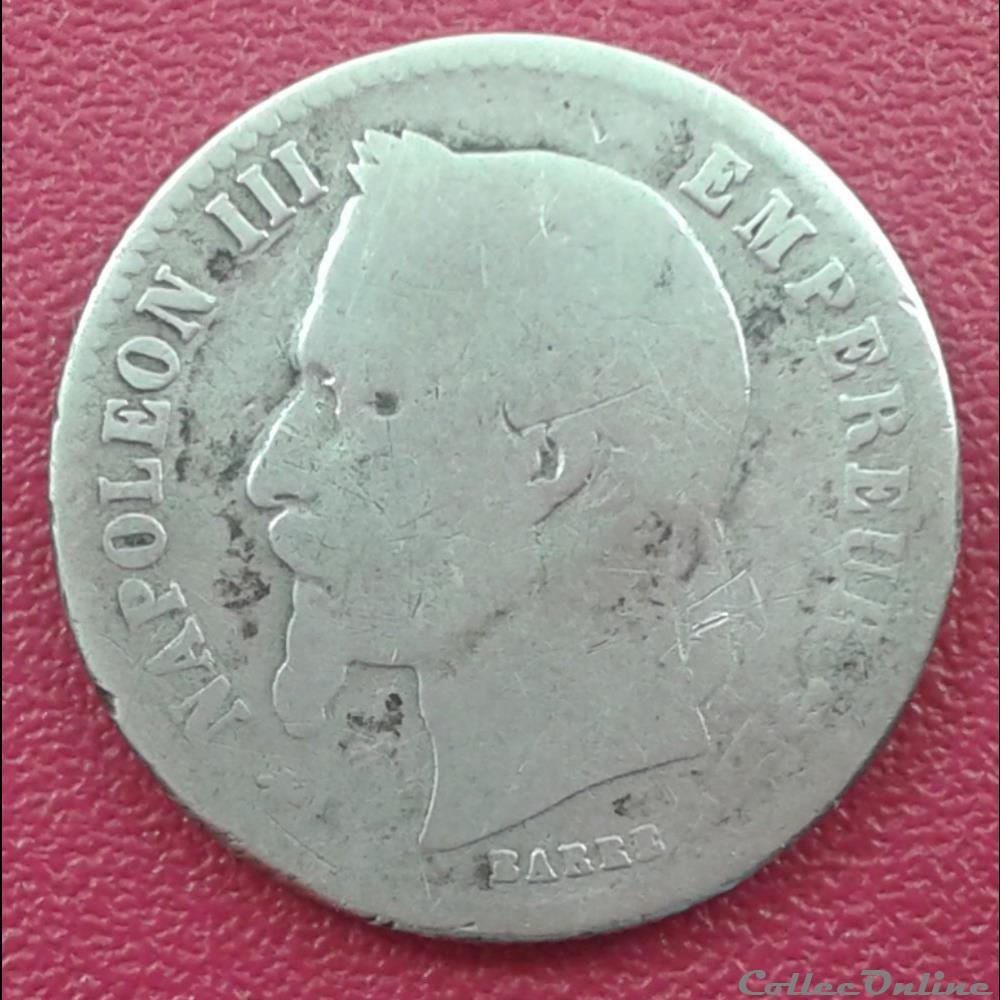 1866 A - 50 centimes monnaies monde france 1866 a 50 centimes