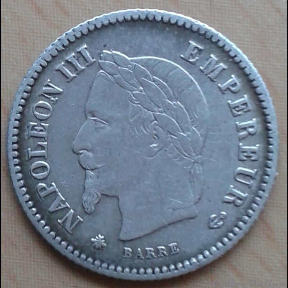 1867 A - 20 centimes monnaies france modernes 1867 a 20 centimes