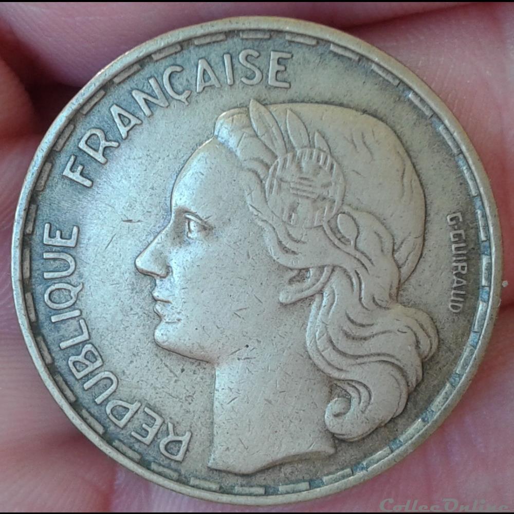 monnaies france modernes 1954 b 50 francs