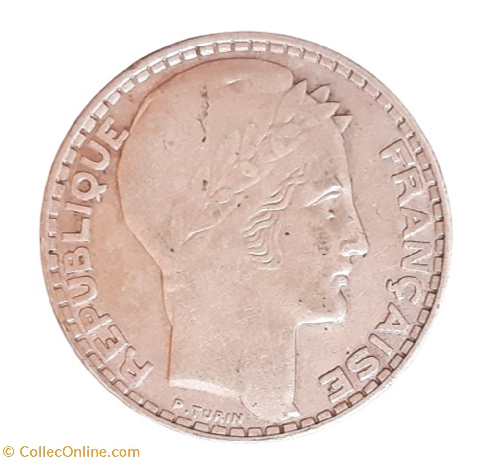1933 - 20 francs monnaies monde france 1933 20 francs