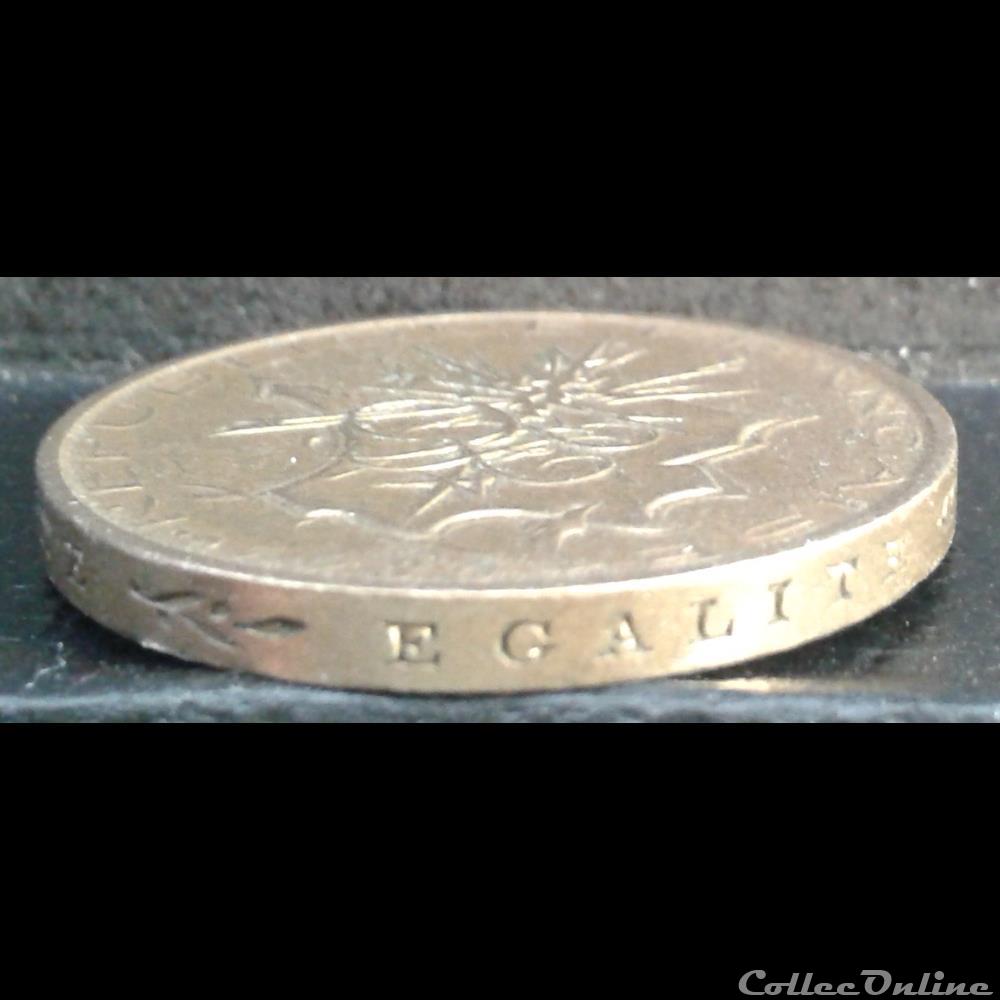 1980 - tranche A 3 monnaie france moderne 1980 tranche a