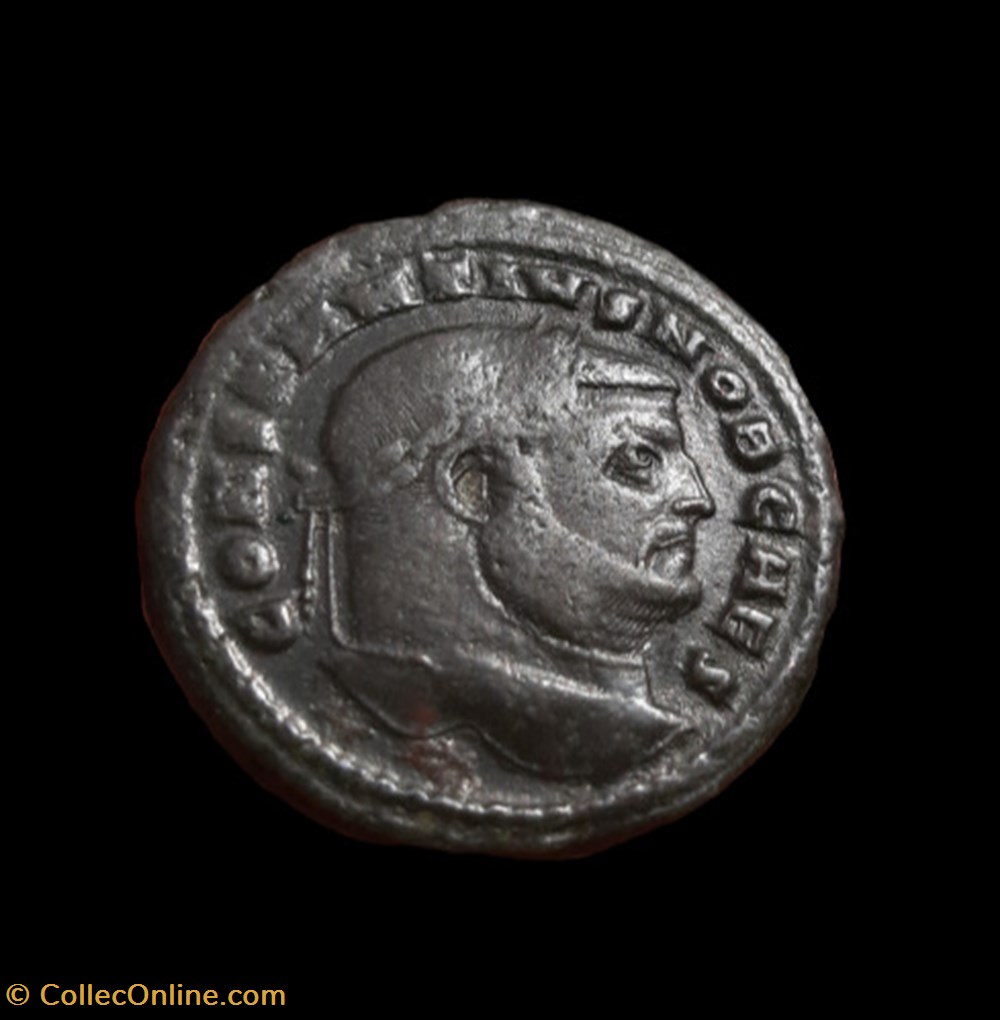 284/337 - LA TETRARCHIE - CONSTANCE CHLORE - FOLLIS monnaies antiques romaines imperiales republicaines 284 337 la tetrarchie constance chlore follis