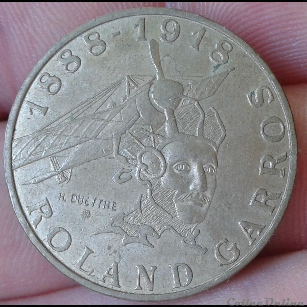 1988 - tranche A - Commémo monnaie france moderne 1988 tranche a commemo