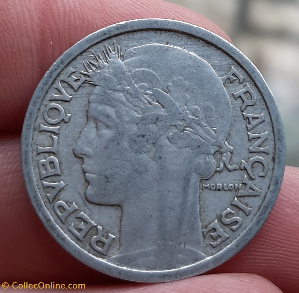 1941 - 2 francs monnaie france moderne 1941 2 francs
