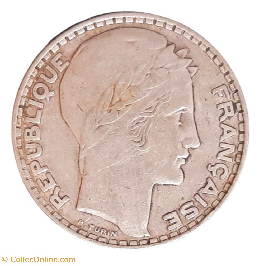 1933 - 20 francs monnaies monde france 1933 20 francs