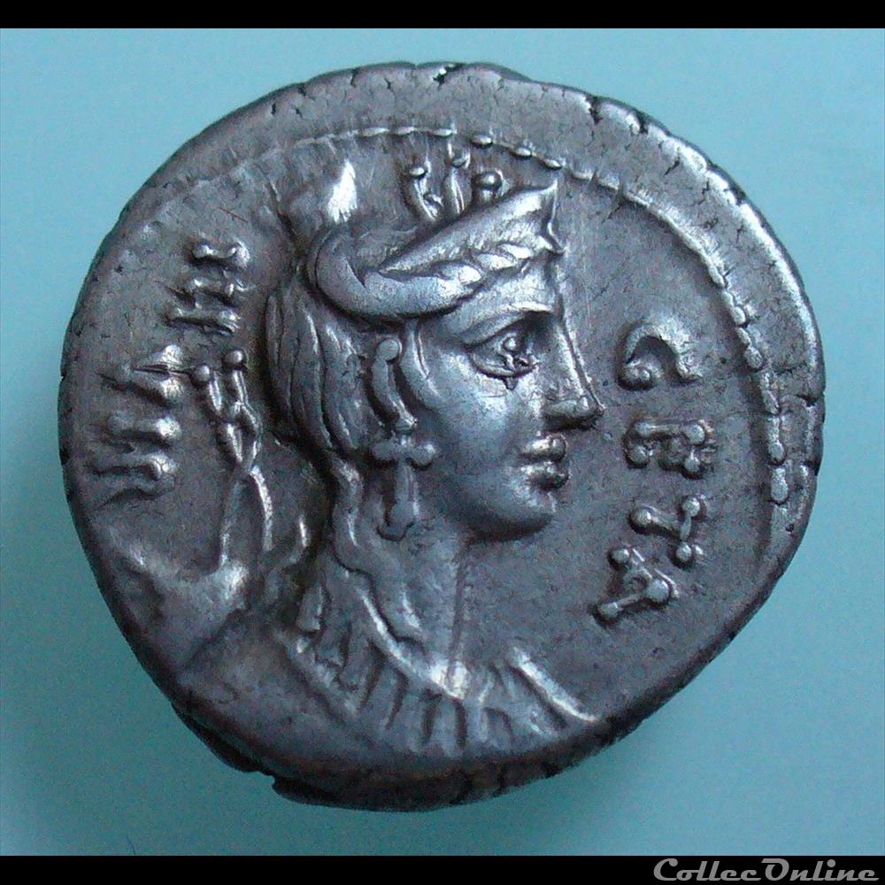 -280/-27 - REPUBLIQUE - HOSIDIA - Denier monnaies antiques romaines imperiales et republicaines 280 27 republique hosidia denier